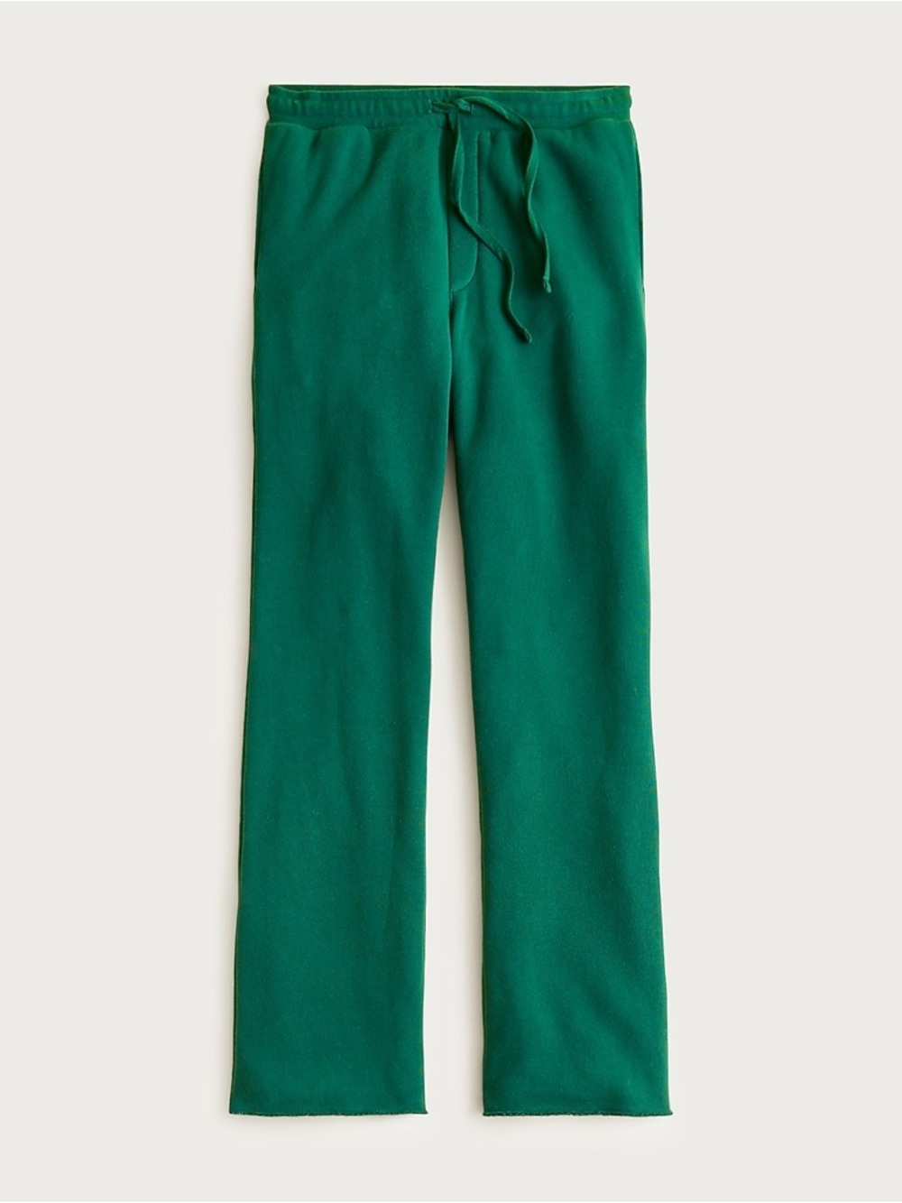 NWT J Crew Heritage Terry Wide Leg Sweatpant Midnight Foliage Size Large - Picture 4 of 6